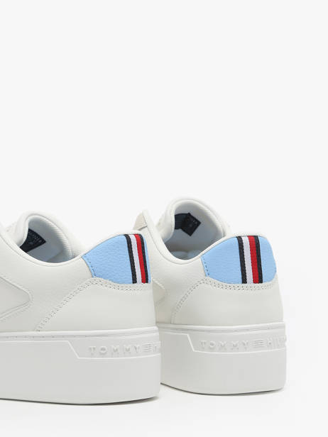 Sneakers In Leather Tommy hilfiger White accessoires 82100F6 other view 3