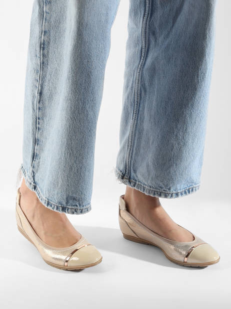 Ballerines Tamaris Or accessoires 42 vue secondaire 1