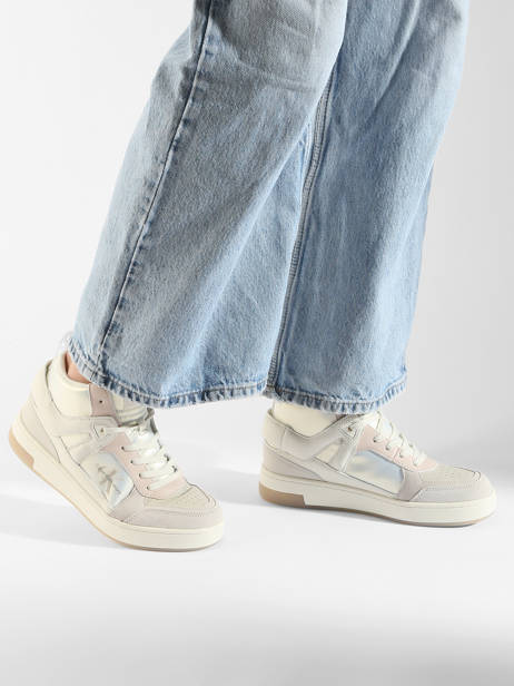 Sneakers In Leather Calvin klein jeans Multicolor accessoires 14890GE other view 1