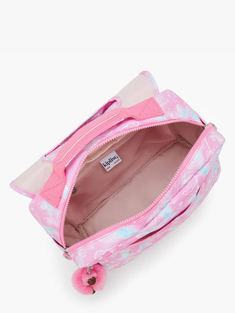 1 Compartment Satchel Kipling Pink back to school KI7910 other view 3