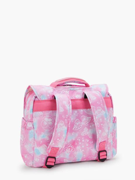 1 Compartment Satchel Kipling Pink back to school KI7910 other view 4