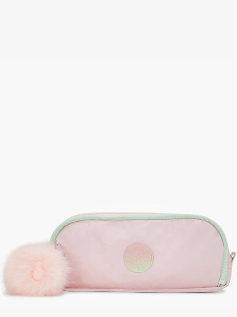3-compartment Pouch Kipling Pink back to school KI5702