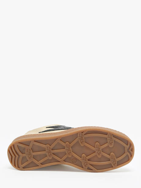 Sneakers Risy In Leather Semerdjian Gold accessoires RISY178 other view 5