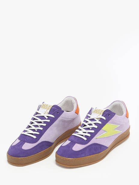 Sneakers Risy In Leather Semerdjian Multicolor accessoires RISY138 other view 2