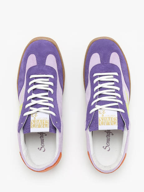 Sneakers Risy In Leather Semerdjian Multicolor accessoires RISY138 other view 4