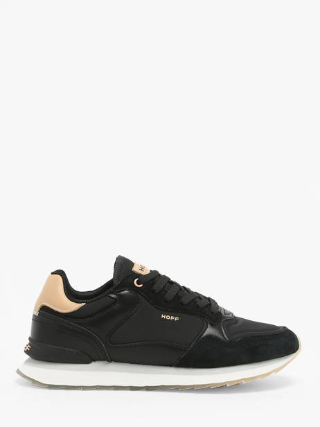 Leather Sneakers New York Hoff Black accessoires 22202014