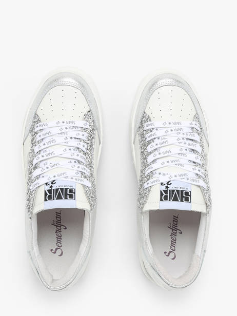 Sneakers Noubar En Cuir Semerdjian Blanc accessoires NOUBA133 vue secondaire 4