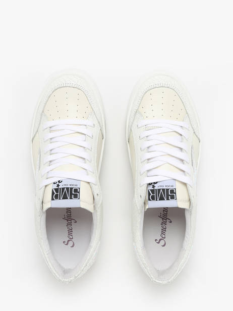 Sneakers Noubar In Leather Semerdjian White accessoires NOUBA125 other view 4