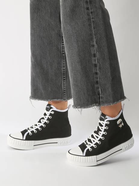 Sneakers Kampus Max Nft Karl lagerfeld Noir accessoires KL60444 vue secondaire 1