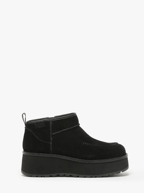 Platform Boots Cityfunc Ultra In Leather Ugg Black accessoires 1158193