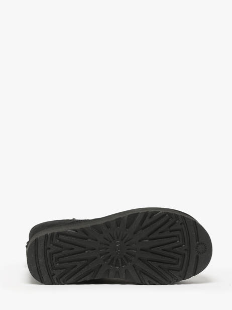 Boots Classic Mini Platform In Leather Ugg Black accessoires 1134991 other view 5