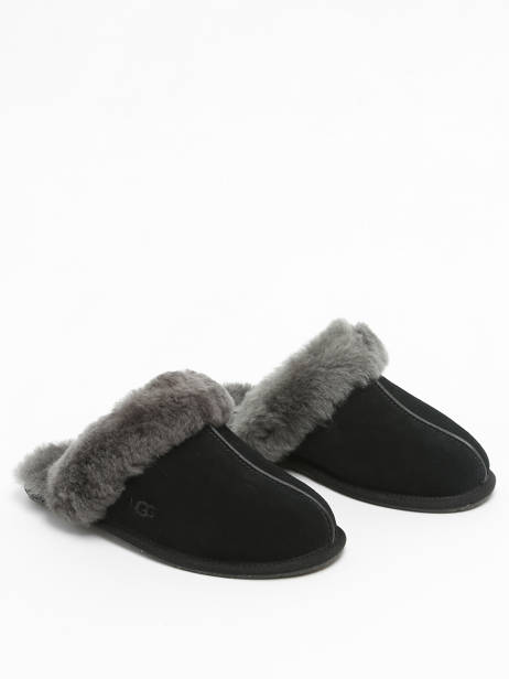 Scuffette Ii Slippers In Leather Ugg Black accessoires 1106872 other view 2