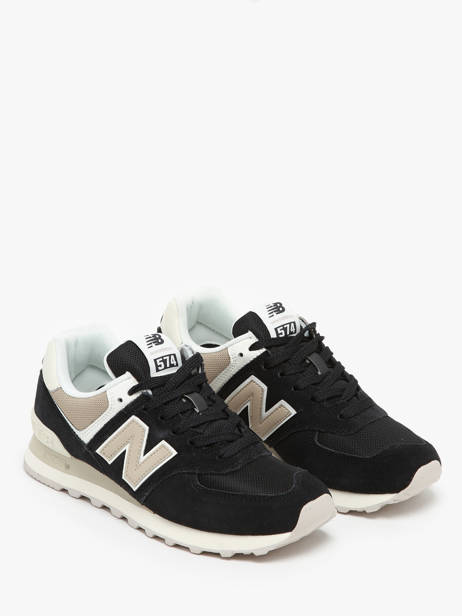 Sneakers 574 New balance Noir accessoires WL574DK2 vue secondaire 2
