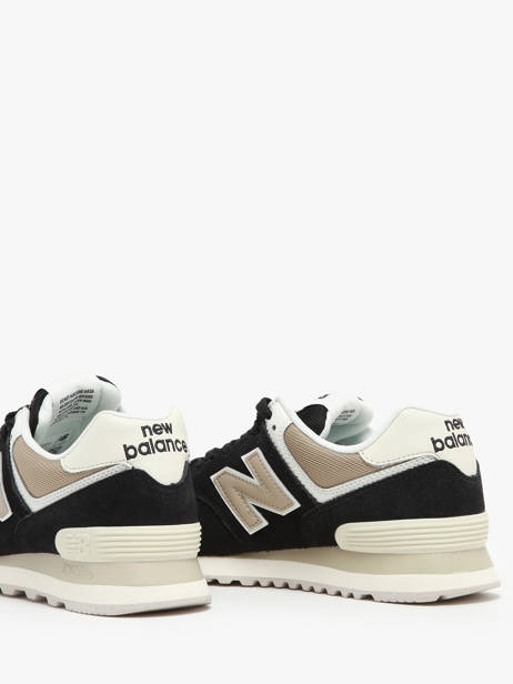 Sneakers 574 New balance Noir accessoires WL574DK2 vue secondaire 3