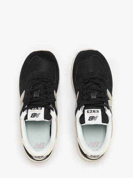 Sneakers 574 New balance Noir accessoires WL574DK2 vue secondaire 4