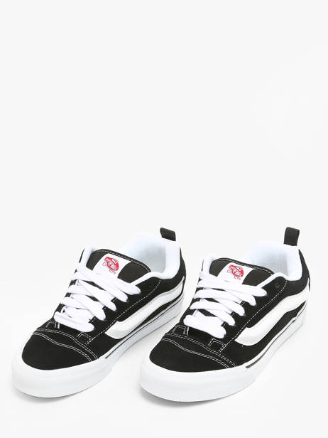 Sneakers Knu Skool In Leather Vans Black unisex 9QC6BT1 other view 2