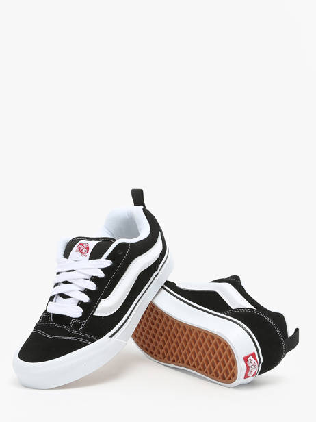Sneakers Knu Skool In Leather Vans Black unisex 9QC6BT1 other view 3