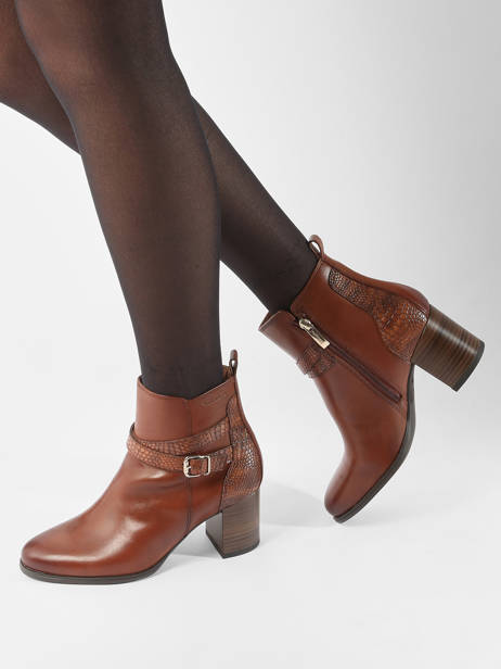 Boots In Leather Tamaris Brown accessoires 43 other view 1