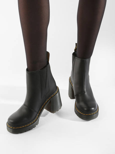 Heeled Boots Spence In Leather Dr martens Black accessoires 26440001 other view 1