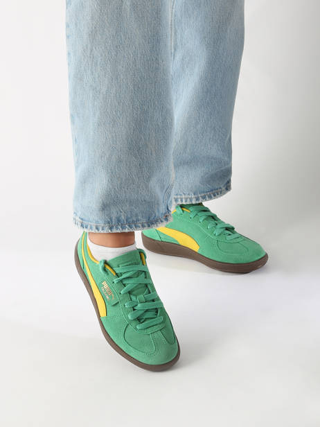 Sneakers Palermo In Leather Puma White accessoires 39646318 other view 1