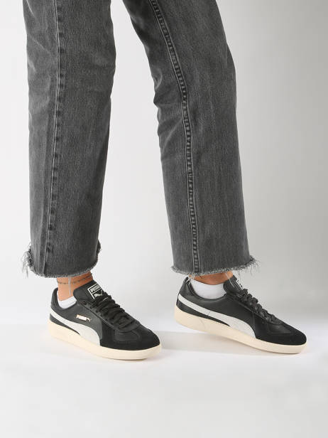 Sneakers Army Trainer In Leather Puma Black accessoires 38660702 other view 1