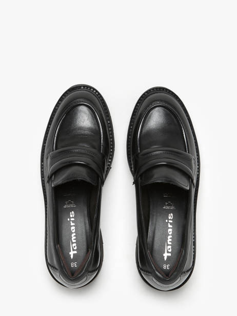 Moccasins In Leather Tamaris Black accessoires 43 other view 4