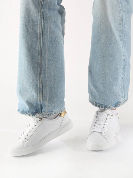 Sneakers In Leather Tommy hilfiger White accessoires 7998YBS other view 1