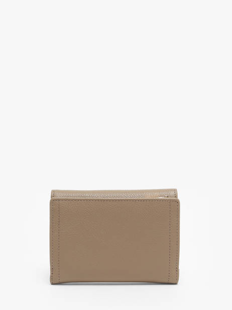 Wallet Leather Hexagona Brown luna 688379 other view 3