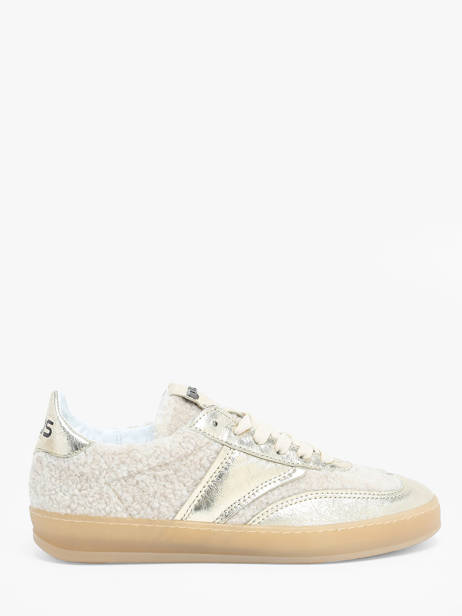 Sneakers In Leather Mjus Gold accessoires T94125
