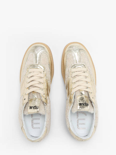 Sneakers In Leather Mjus Gold accessoires T94125 other view 4