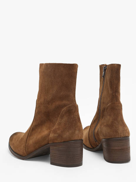 Heeled Boots Alias Trevor In Leather Aliwell Brown accessoires ALIAS other view 3