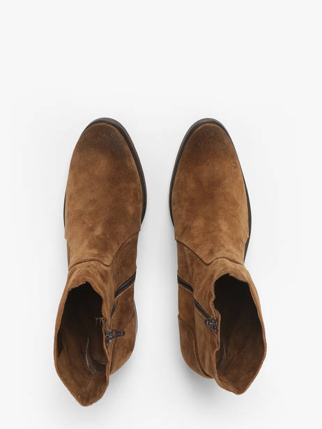 Heeled Boots Alias Trevor In Leather Aliwell Brown accessoires ALIAS other view 4