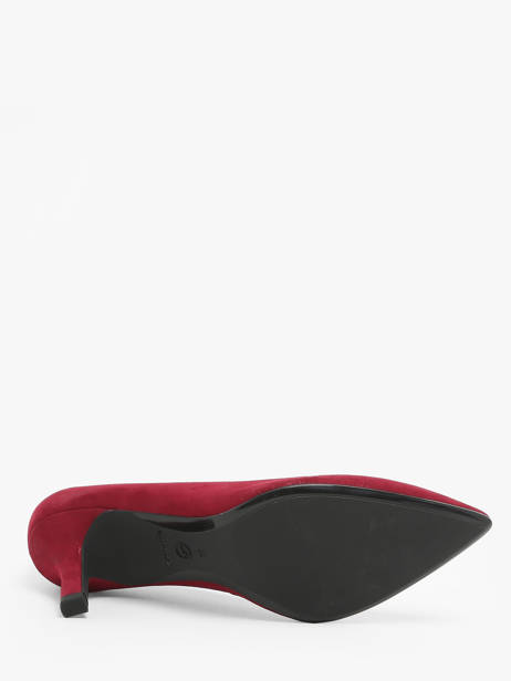 Pumps In Leather Tamaris Red accessoires 41 other view 5