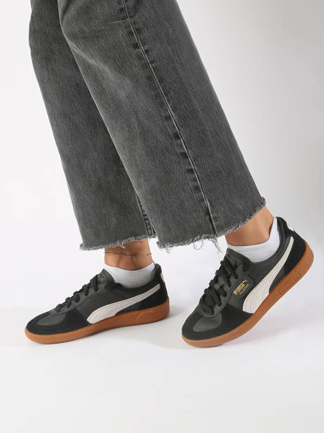 Sneakers Palermo In Leather Puma Black accessoires 39646403 other view 1