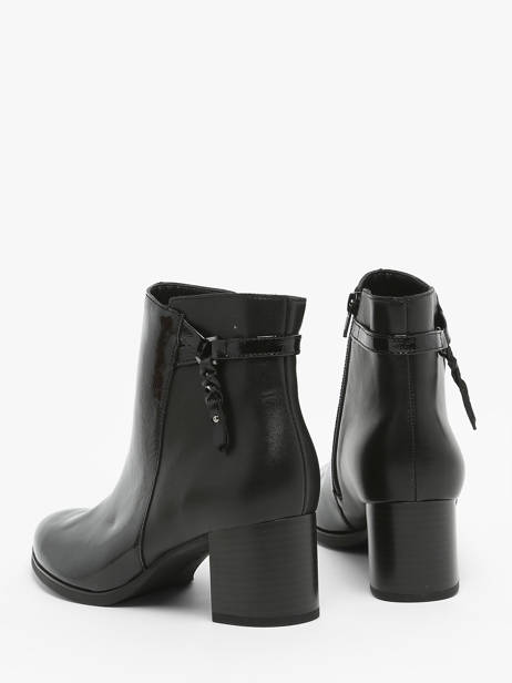 Heeled Boots In Leather Gabor Black accessoires 97 other view 3