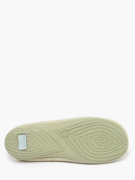 Slippers La maison de l'espadrille Green accessoires 7 other view 4