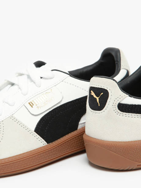 Sneakers Palermo In Leather Puma White accessoires 39646401 other view 3