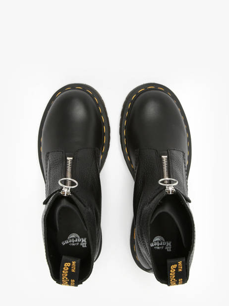 Boots 1460 Pascal Front Zip In Leather Dr martens Black accessoires 32054001 other view 3