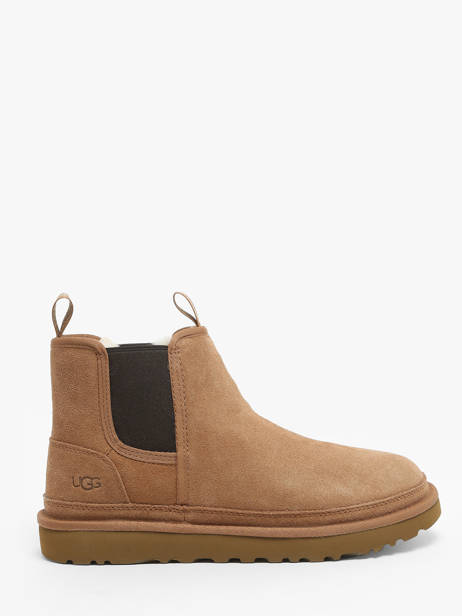 Boots Neumel Chelsea En Cuir Ugg Marron men 1121644