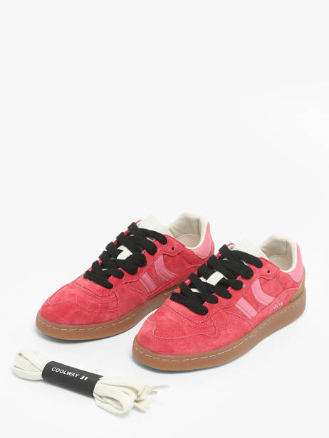 Sneakers Goal En Cuir Coolway Rouge accessoires 7694931 vue secondaire 1