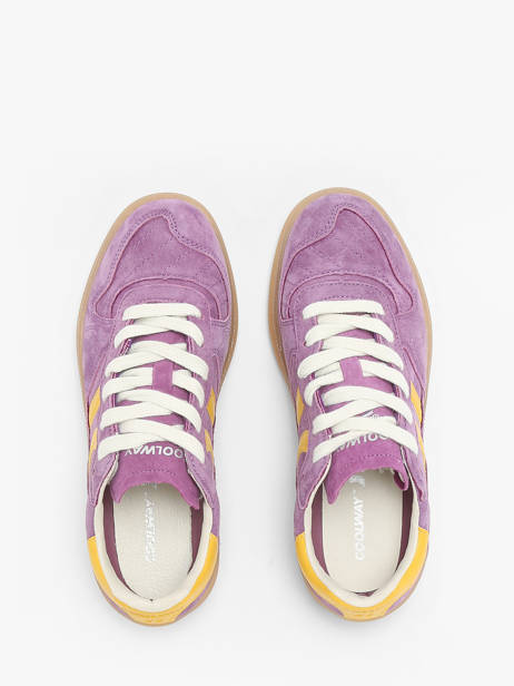 Sneakers Goal En Cuir Coolway Violet accessoires 7693119 vue secondaire 4