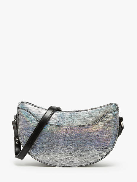 Crossbody Bag Suave Lune Leather Lancaster Silver suave lune 33
