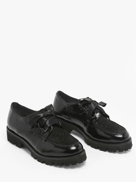 Moccasins In Leather Myma Black accessoires - 08034-00 other view 2