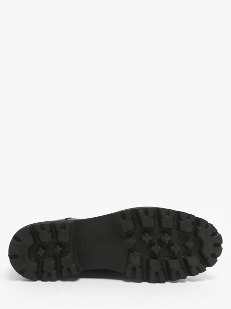 Moccasins In Leather Myma Black accessoires - 08034-00 other view 5