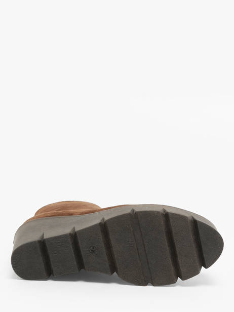 Heeled Boots Sasha In Leather Alpe Brown accessoires 45531146 other view 5