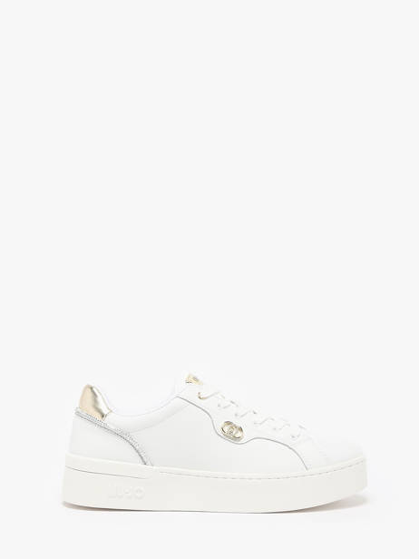 Sneakers Silvia 95 In Leather Liu jo White accessoires BF4021P0