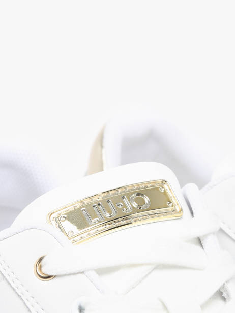 Sneakers Silvia 95 In Leather Liu jo White accessoires BF4021P0 other view 3