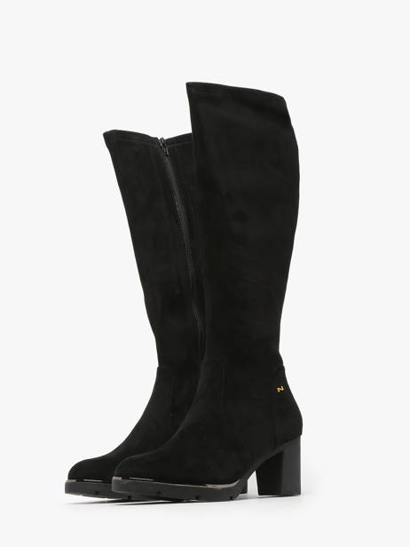 Heeled Boots In Leather Nathan baume Black accessoires 242N3404 other view 2