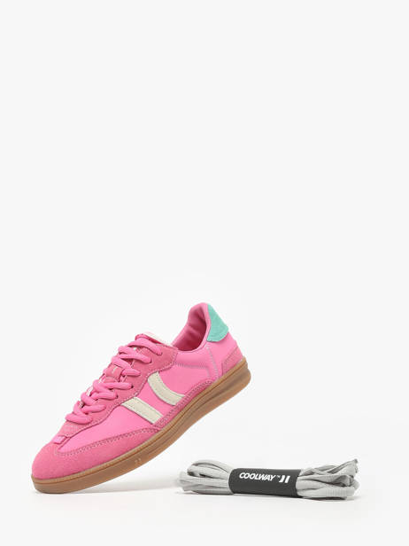 Sneakers Baresi In Leather Coolway Violet accessoires 7693164 other view 3