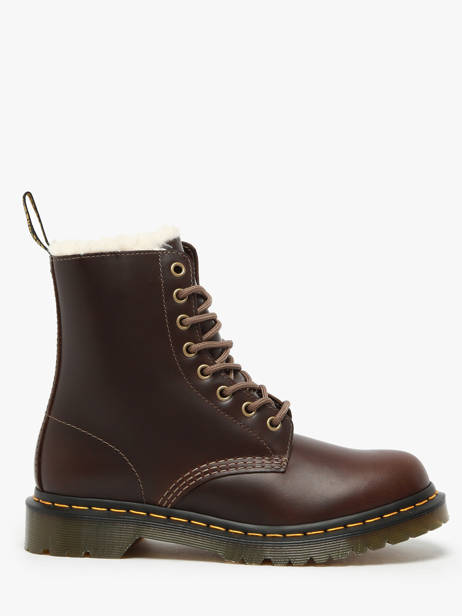 Boots 1460 Pascal Serena In Leather Dr martens Brown accessoires 32019777
